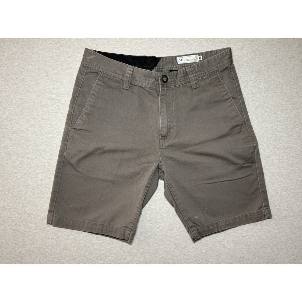 Volcom Men's Brown Board Shorts Size 31